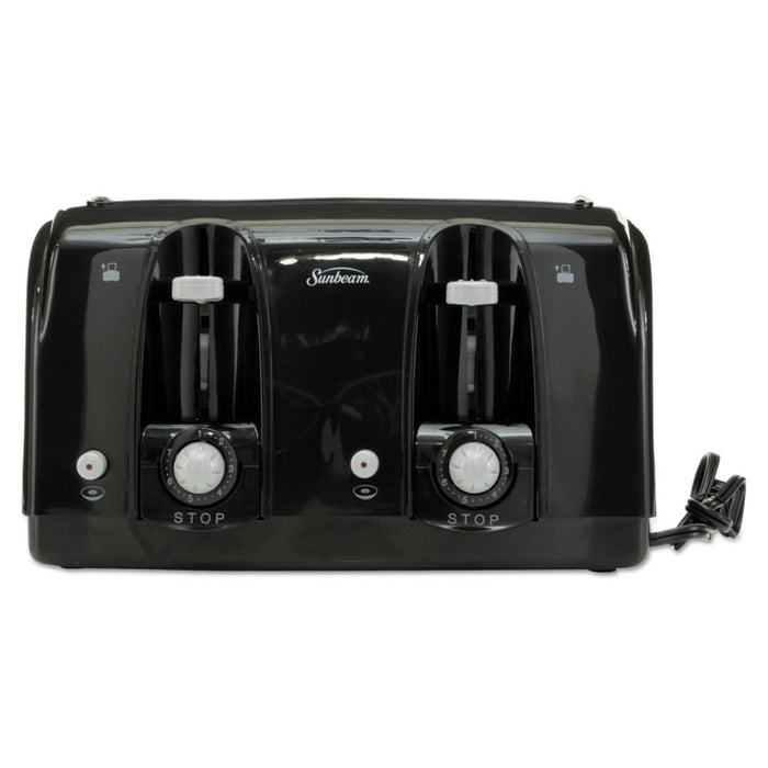 Extra Wide Slot Toaster, 4-Slice, 11.75 x 13.38 x 8.25, Black