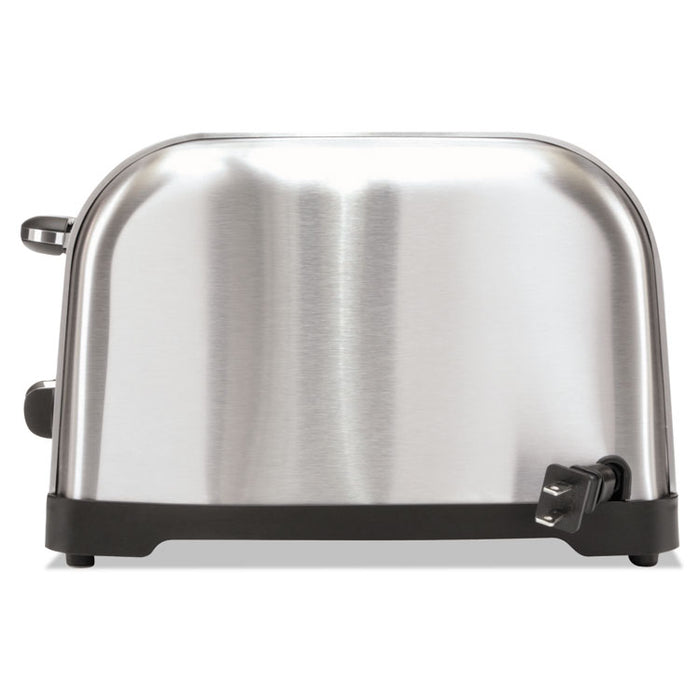 Extra Wide Slot Toaster, 4-Slice, 12 3/4 x 13 x 8 1/2, Stainless Steel