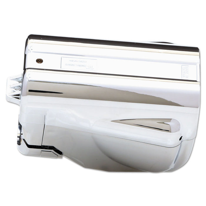 Auto Flush Clamp-On Toilet Flushing System, Polished Chrome