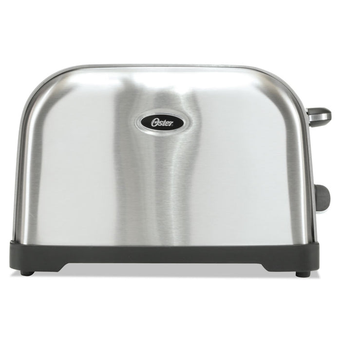 Extra Wide Slot Toaster, 2-Slice, 8 x 12 7/8 x 8 1/2, Stainless Steel