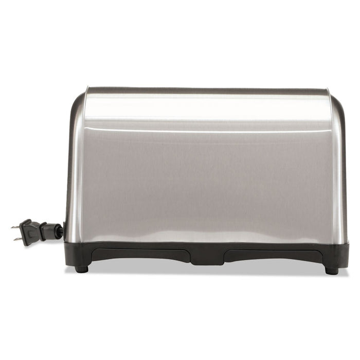 Extra Wide Slot Toaster, 4-Slice, 12 3/4 x 13 x 8 1/2, Stainless Steel
