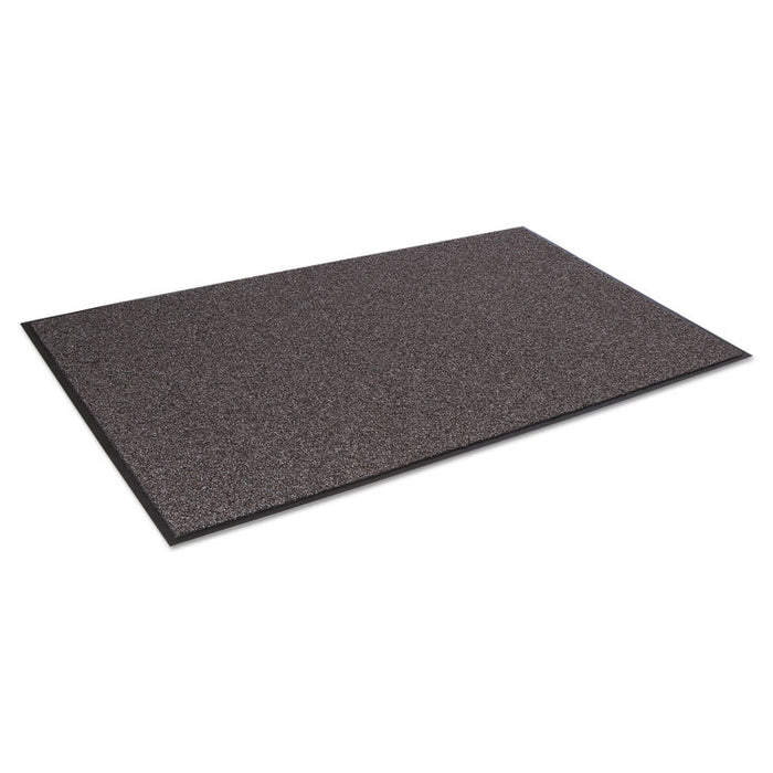 Cross-Over Indoor/Outdoor Wiper/Scraper Mat, Olefin/Poly, 24 x 36, Brown