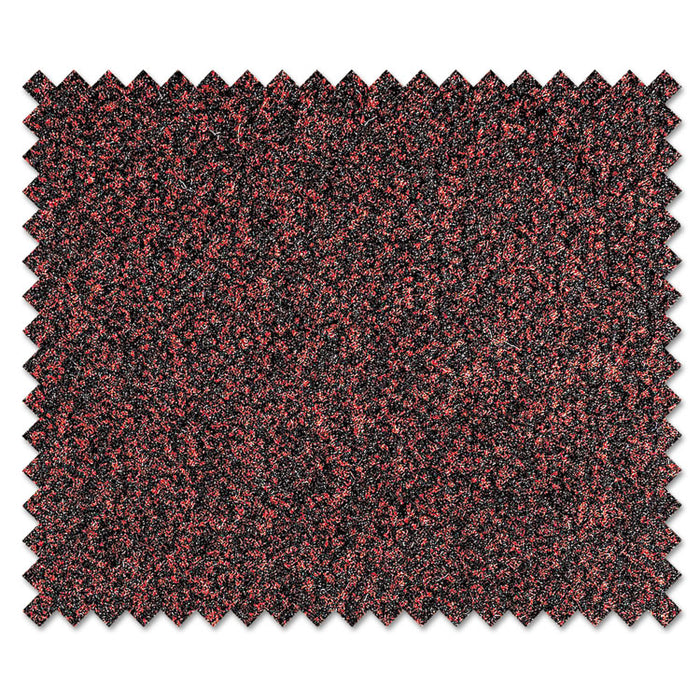 Dust-Star Microfiber Wiper Mat, 36 x 60, Red
