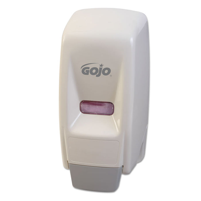 Bag-In-Box Liquid Soap Dispenser, 800 mL, 5.75" x 5.5" x 5.13", White