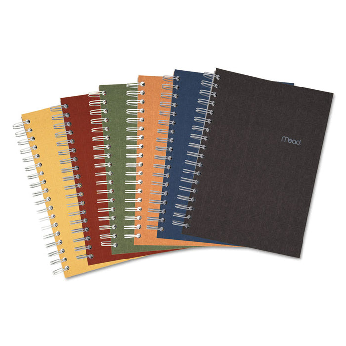 Recycled Notebook, 1 Subject, Medium/College Rule, Assorted Color Covers, 9.5 x 6, 120 Sheets