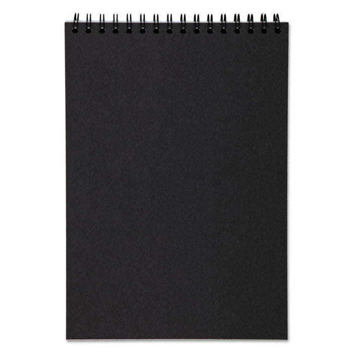 Wirebound Guided Business Notebook, Action Planner, Dark Gray, 8.5 x 11, 96 Sheets