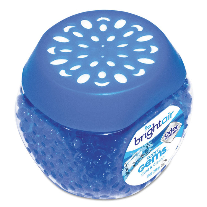 Scent Gems Odor Eliminator, Cool and Clean, Blue, 10 oz Jar