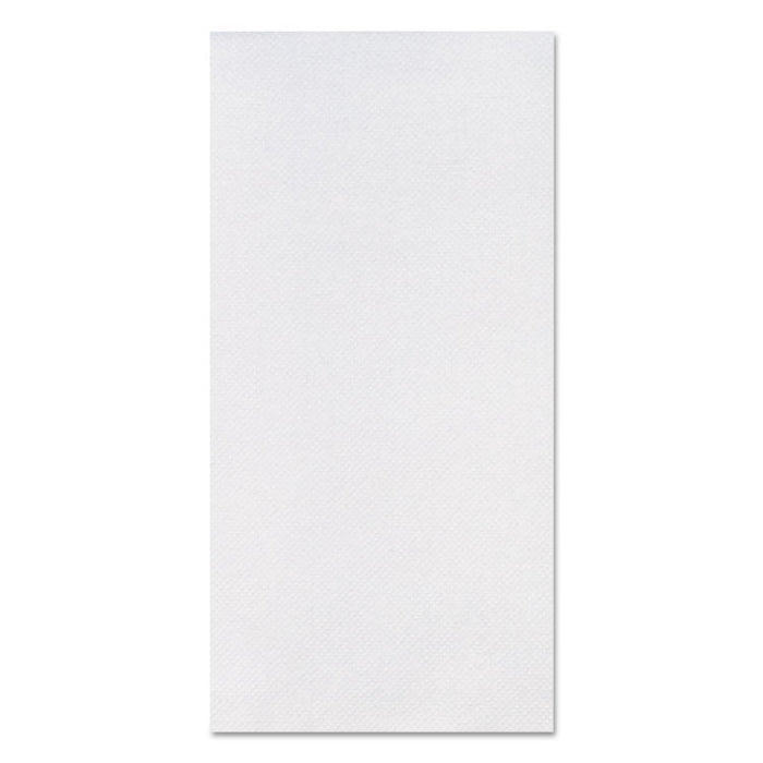 FashnPoint Guest Towels, 11.5 x 15.5, White, 100/Pack, 6 Packs/Carton