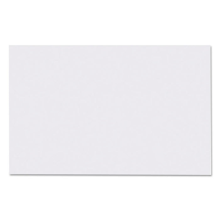 Straight Edge Paper Bath Mat, 14 x 21.25, White, 500/Carton