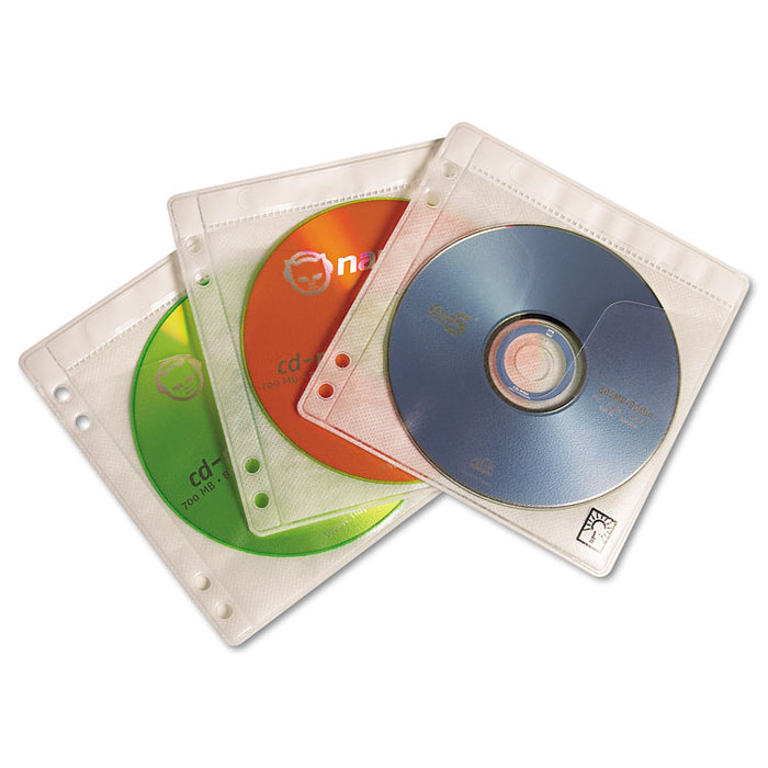 Two-Sided ProSleeve II CD/DVD Sleeves, 50 Sleeves