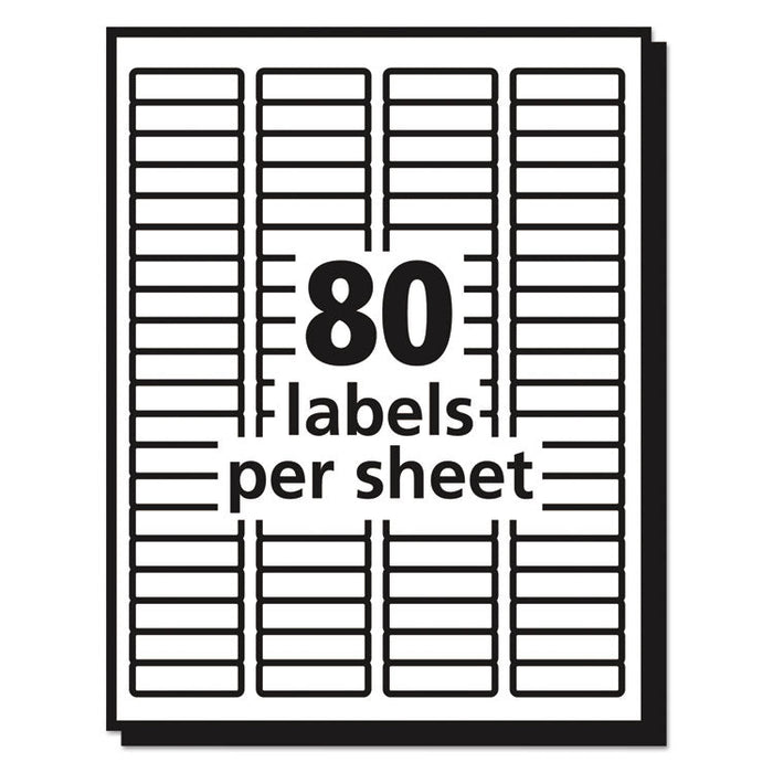 Matte Clear Shipping Labels, Inkjet Printers, 8.5 x 11, Clear, 25/Pack