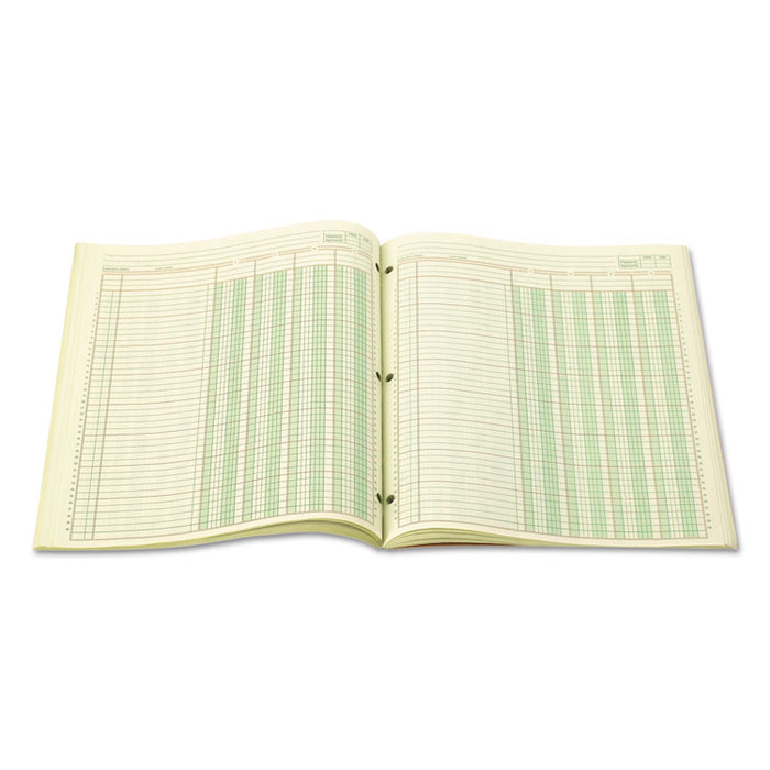 Accounting Pad, Four Eight-Unit Columns, Two-sided, Letter, 50-Sheet Pad