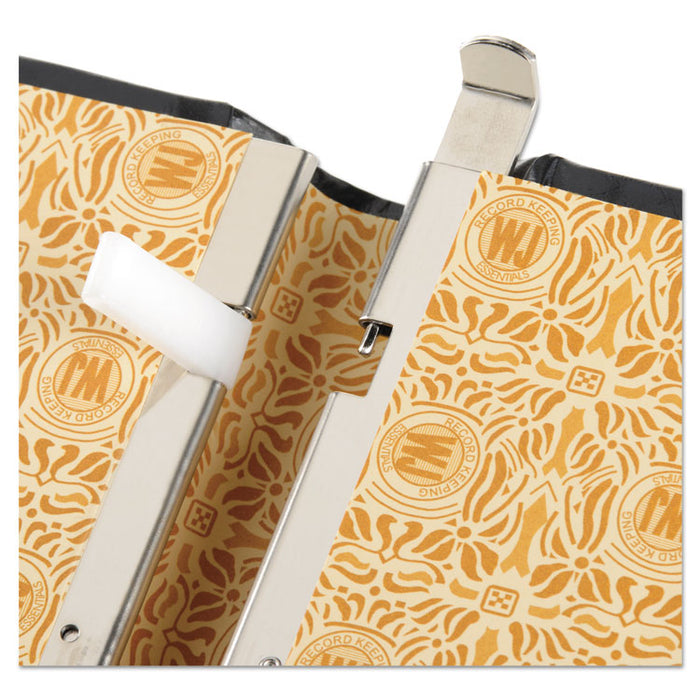 Looseleaf Corporation Minute Book, 1 Subject, Unruled, Black/Gold Cover, 11 x 8.5, 250 Sheets