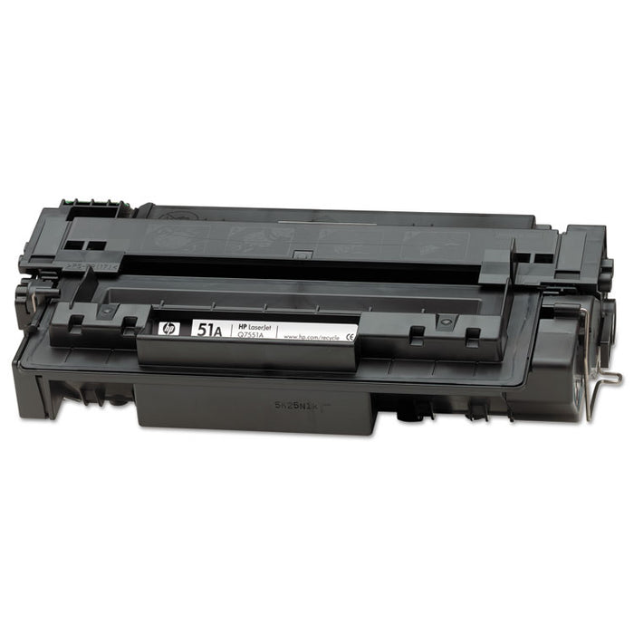 HP 51A, (Q7551A) Black Original LaserJet Toner Cartridge