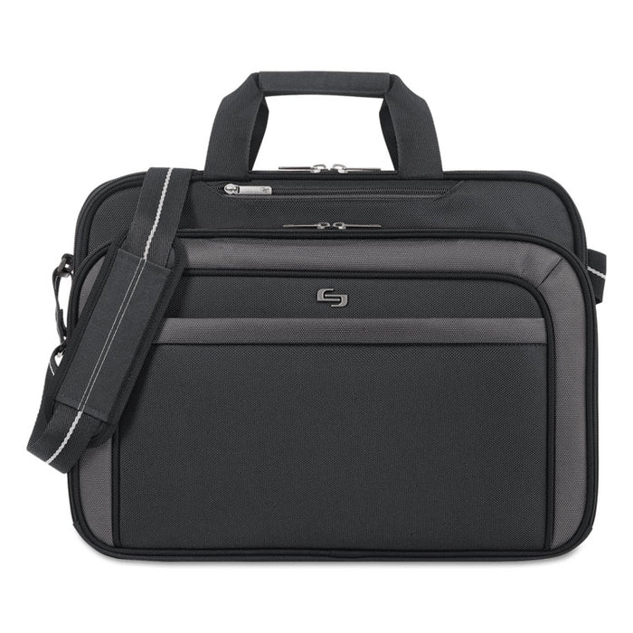 Pro CheckFast Briefcase, 17.3", 17" x 5 1/2" x 13 3/4", Black