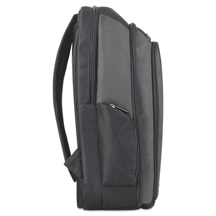 Pro CheckFast Backpack, Fits Devices Up to 16", Ballistic Polyester, 13.75 x 6.5 x 17.75, Black