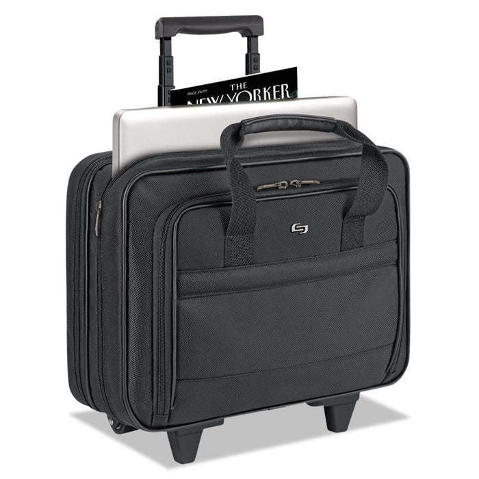 Classic Rolling Case, 15.6", 15 47/50" x 5 9/10" x 12", Black