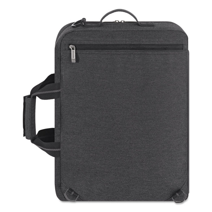Urban Hybrid Briefcase, Fits Devices Up to 15.6", Polyester, 16.75" x 4" x 12", Gray