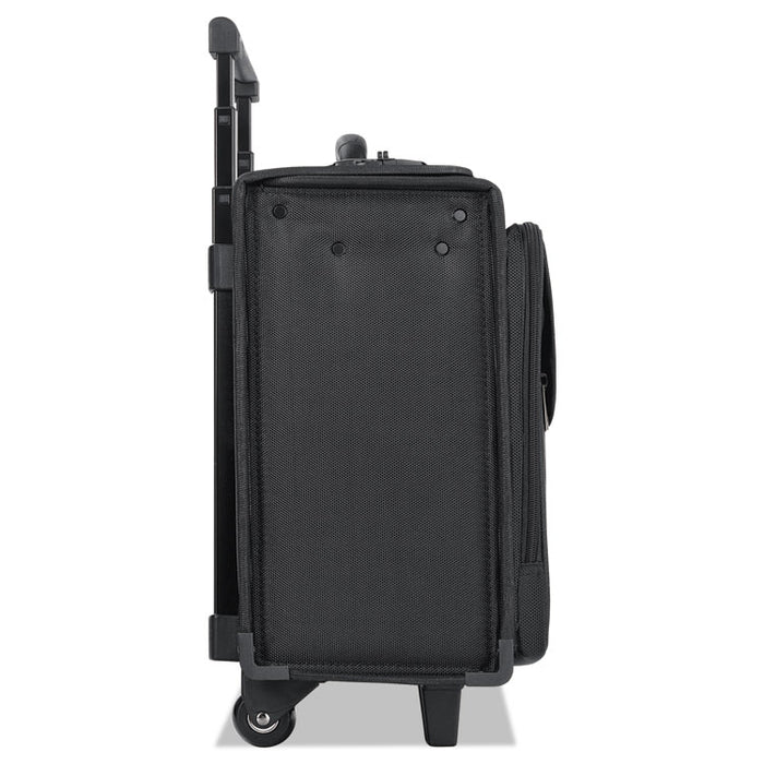 Classic Rolling Catalog Case, Fits Devices Up to 17.3", Polyester, 18 x 7 x 14, Black