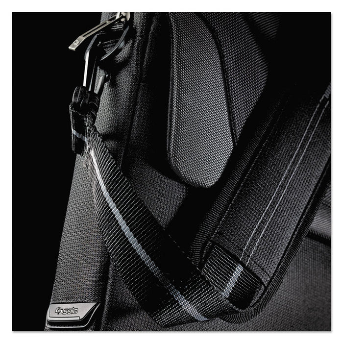 Pro Slim Brief, Fits Devices Up to 14.1", Polyester, 14 x 1.5 x 10.5, Black