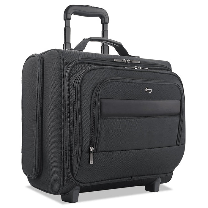 Classic Rolling Overnighter Case, 15.6", 16 7/50" x 6 69/100" x 13 39/50", Black