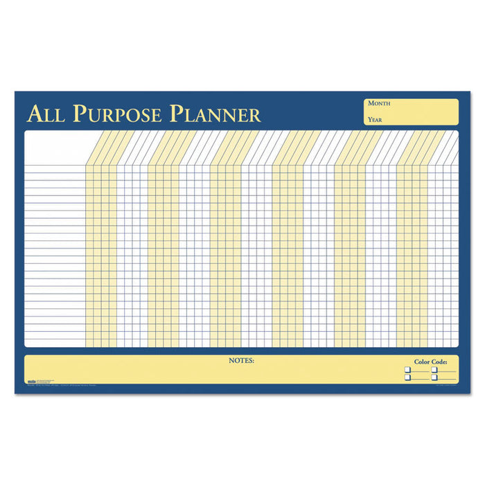 100% Recycled All-Purpose/Vacation Plan-A-Board Planning Board, 36 x 24