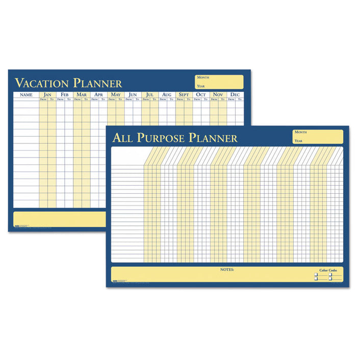 100% Recycled All-Purpose/Vacation Plan-A-Board Planning Board, 36 x 24