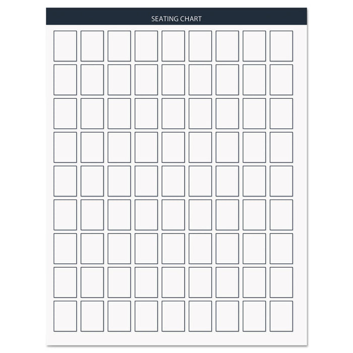 Recycled Teacher's Planner, Weekly, Two-Page Spread (Seven Classes), 11 x 8.5, Blue Cover