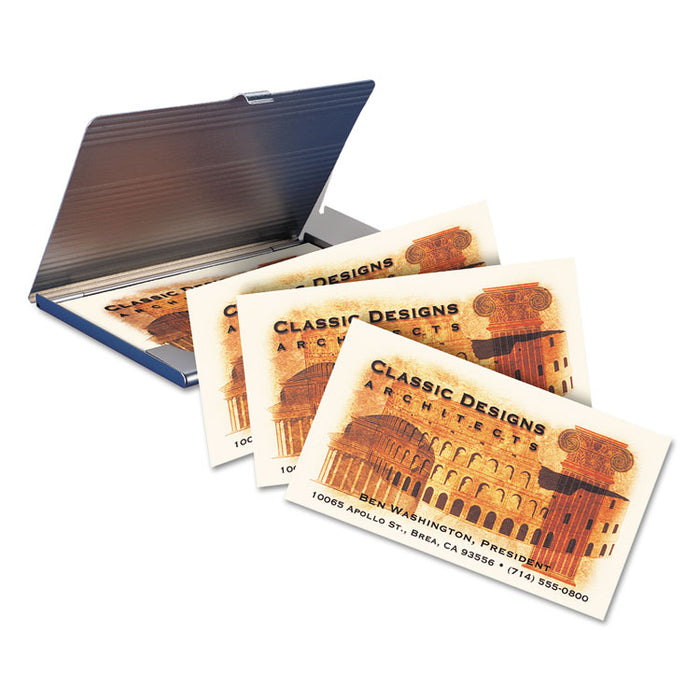 Printable Microperforated Business Cards w/Sure Feed Technology, Inkjet, 2 x 3.5, Ivory, 250 Cards, 10/Sheet, 25 Sheets/Pack