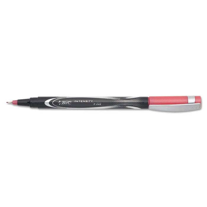 Intensity Stick Marker Pen, 0.5mm, Assorted Fashion Color Ink/Barrel, 5/Pack