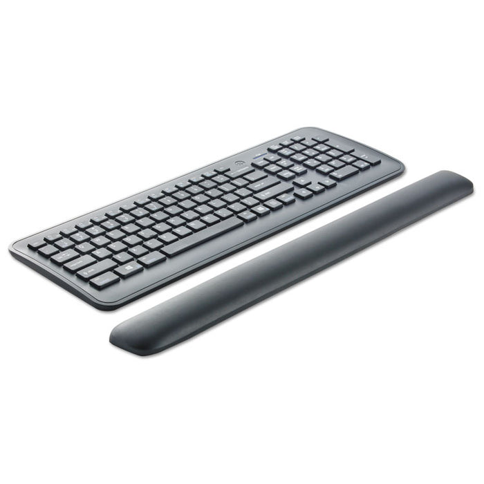 Gel Wrist Rest for Keyboards, 19"x 2" x 3/4", Solid Color
