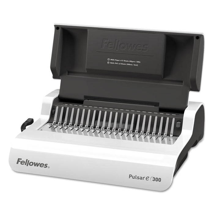 Pulsar Electric Comb Binding System, 300 Sheets, 17 x 15.38 x 5.13, White