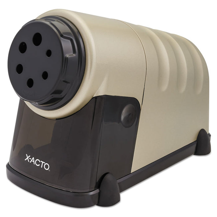 Model 41 High-Volume Commercial Electric Pencil Sharpener, AC-Powered, 4" x 8.75" x 5.5", Beige
