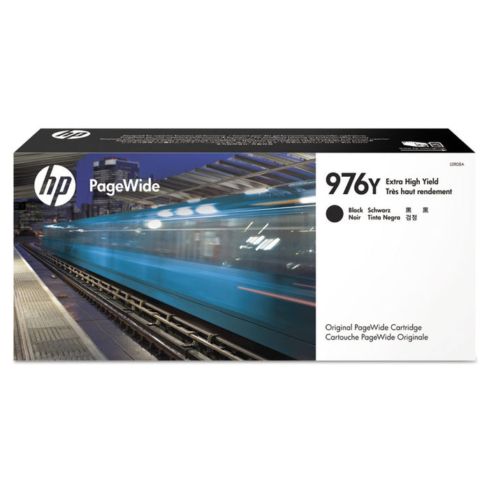HP 976Y, (L0R08A) Extra High-Yield Black Original PageWide Cartridge