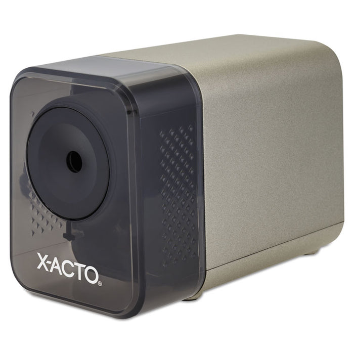 XLR Office Electric Pencil Sharpener, AC-Powered, 3" x 5.5" x 4", Putty