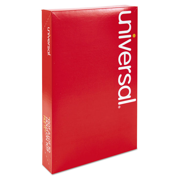 Box Bottom Hanging File Folders, Legal Size, 1/5-Cut Tab, Standard Green, 25/Box