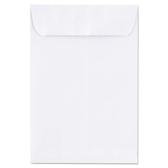 Catalog Envelope, #1 3/4, Square Flap, Gummed Closure, 6.5 x 9.5, White, 500/Box