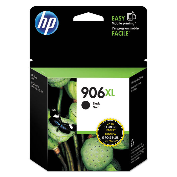 HP 906XL, (T6M18AN) High-Yield Black Original Ink Cartridge