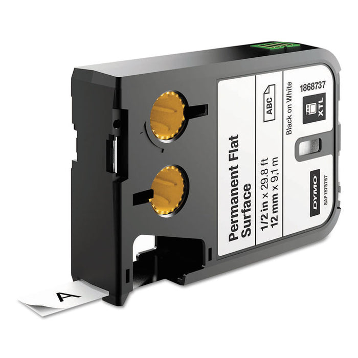 XTL Pre-Sized Labels, 0.81" x 4", White/Black Print, 75/Cartridge