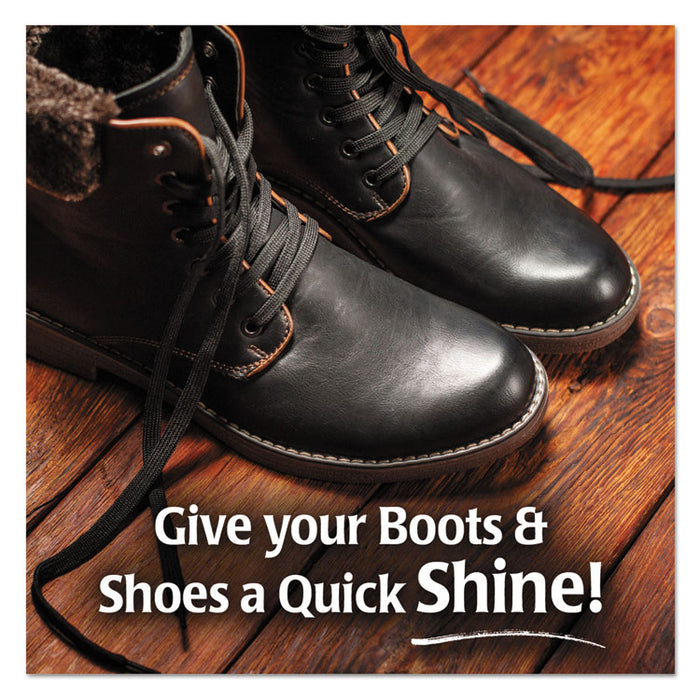 Leather Wipes, 7 x 8, 30/Canister