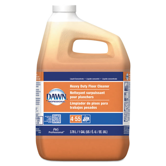 Heavy-Duty Floor Cleaner, Neutral Scent, 1gal Bottle, 3/Carton