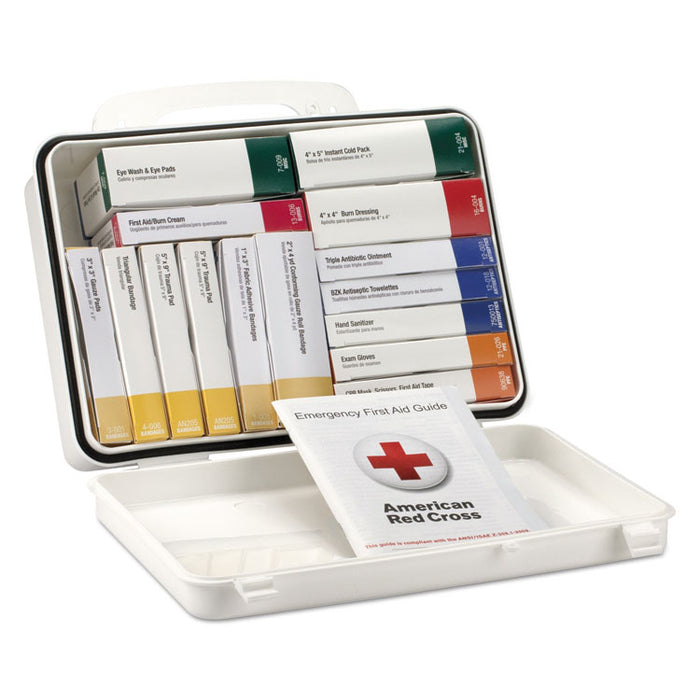 Unitized ANSI Class A Weatherproof First Aid Kit for 25 People, 16 Units