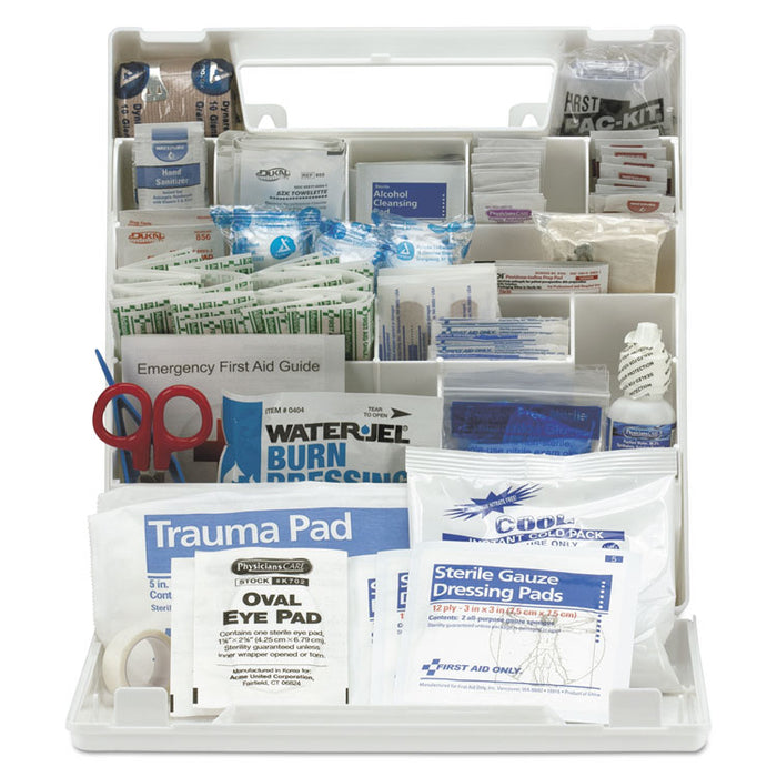 ANSI Class A+ First Aid Kit for 50 People, 183 Pieces
