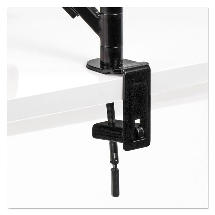 Desk-Mount Arm for Flat Panel Monitor, 4.75w x 14.5d x 24h, Black