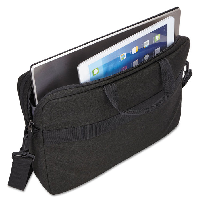 Huxton 15.6" Laptop Bag, 2 7/8 x 16 x 11 7/8, Black