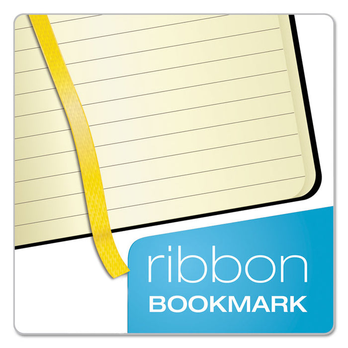 Idea Collective Journal, 1 Subject, Wide/Legal Rule, Black Cover, 8.25 x 5, 120 Sheets