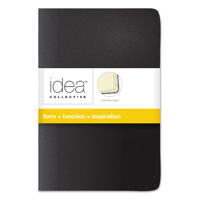 Idea Collective Journal, Soft Cover, 1 Subject, Wide/Legal Rule, Assorted Covers, 5.5 x 3.5, 40 Sheets, 2/Pack