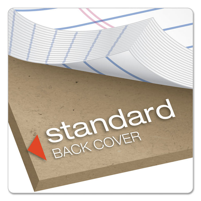 Perforated Writing Pads, Narrow Rule, 50 White 3 x 5 Sheets, Dozen