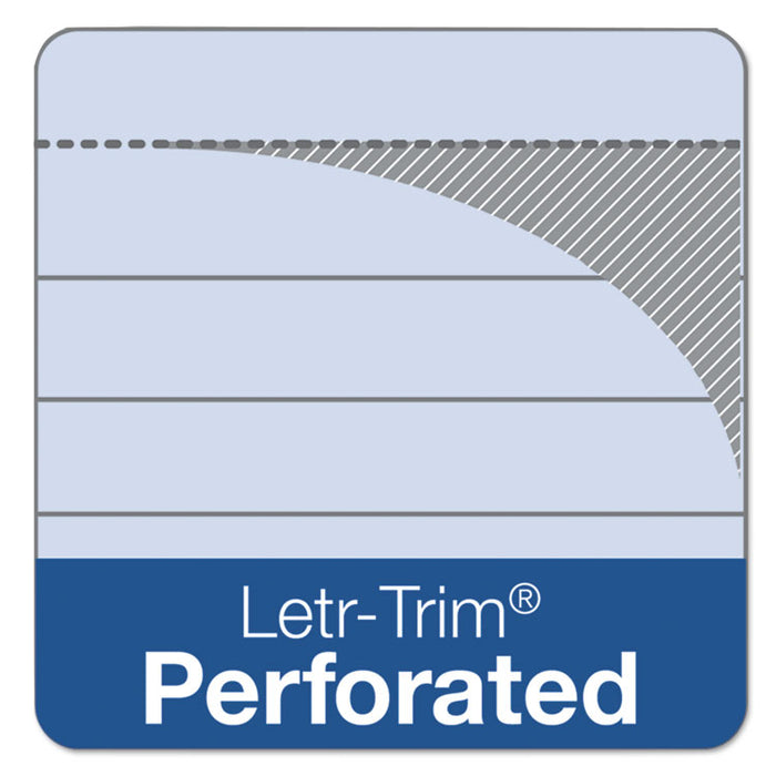 Prism + Writing Pads, Narrow Rule, 5 x 8, Pastel Orchid, 50 Sheets, 12/Pack