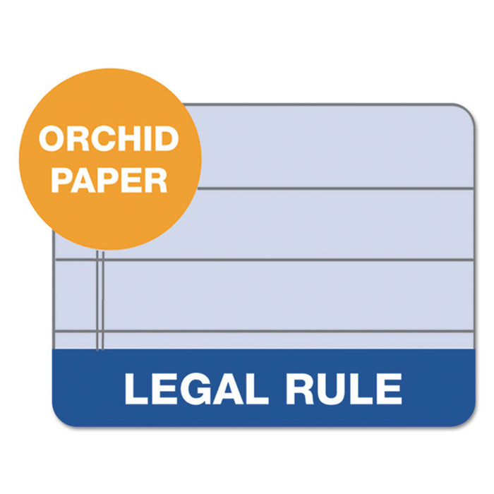 Prism + Colored Writing Pads, Wide/Legal Rule, 50 Pastel Orchid 8.5 x 11.75 Sheets, 12/Pack